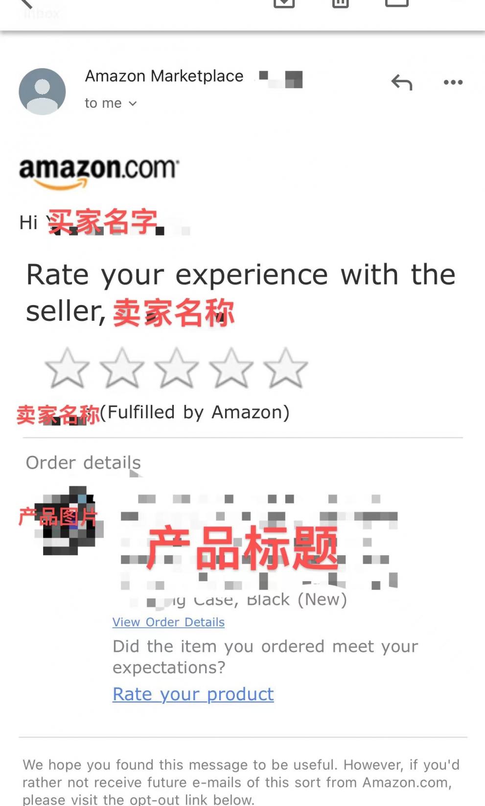 想探讨一下怎么设置这种索评方式的 这个邮件不是用亚马逊后台的 请求评论功能 因为请求评论功能是要在订单送达日期后5 30天进行请求评论 这个邮件肯定是用了系统发送的 有人知道怎么设置的嘛