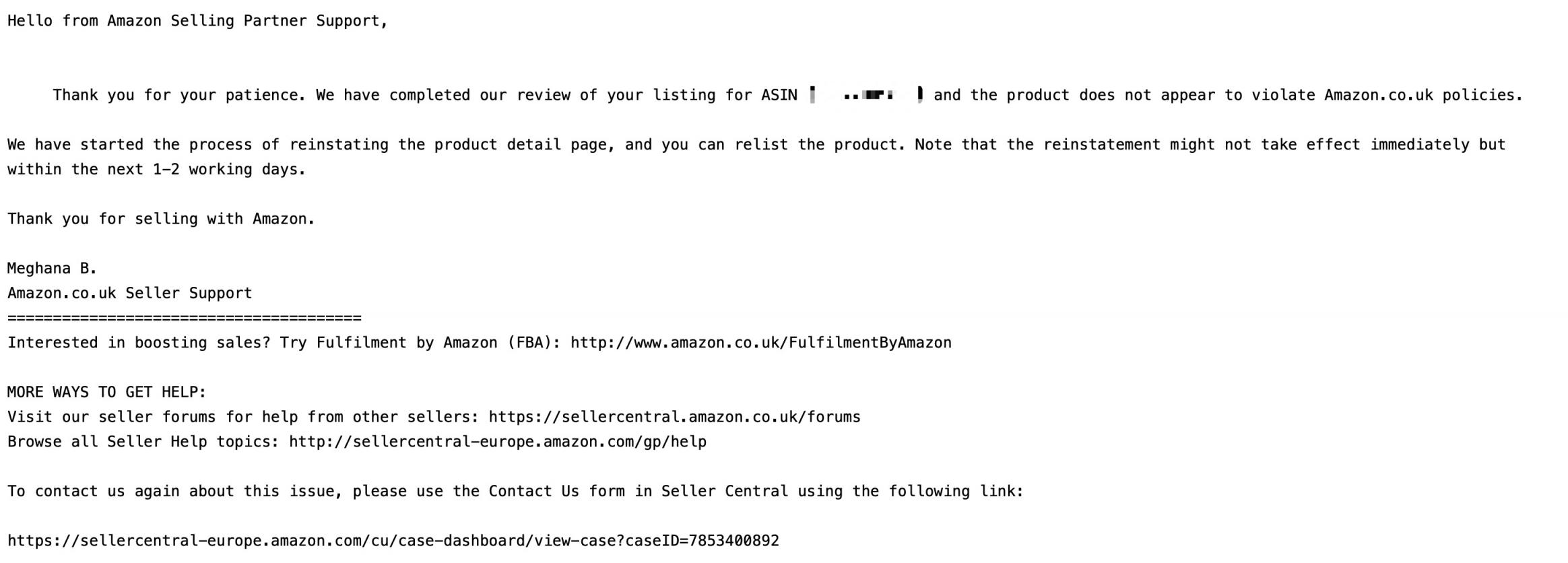 商品状况投诉：产品残次品 缺陷，申诉入口打开提示bad request申诉不了，客服说其他客户没遇到这种情况，让我去添加产品的时候申请批准 ...